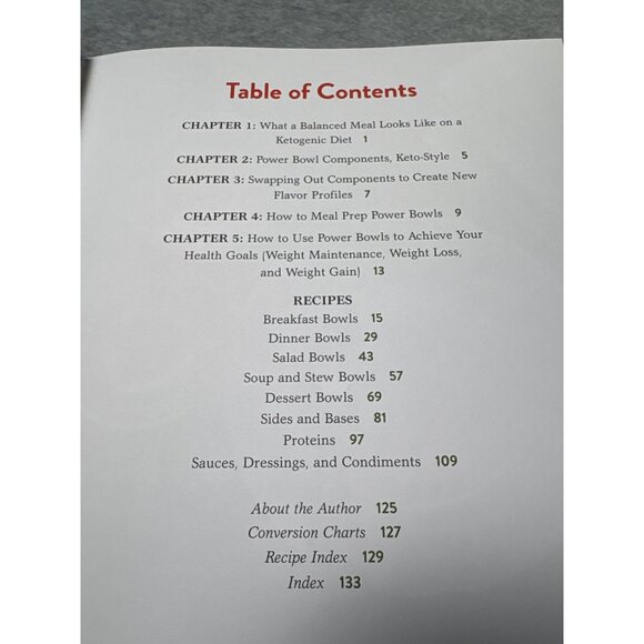 Keto Power Bowls Cookbook By Faith Gorsky 75 Gluten-Free Recipes For Easy Low-C - Picture 4 of 8